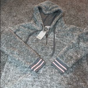 PJSalvage 3/4 zip pullover